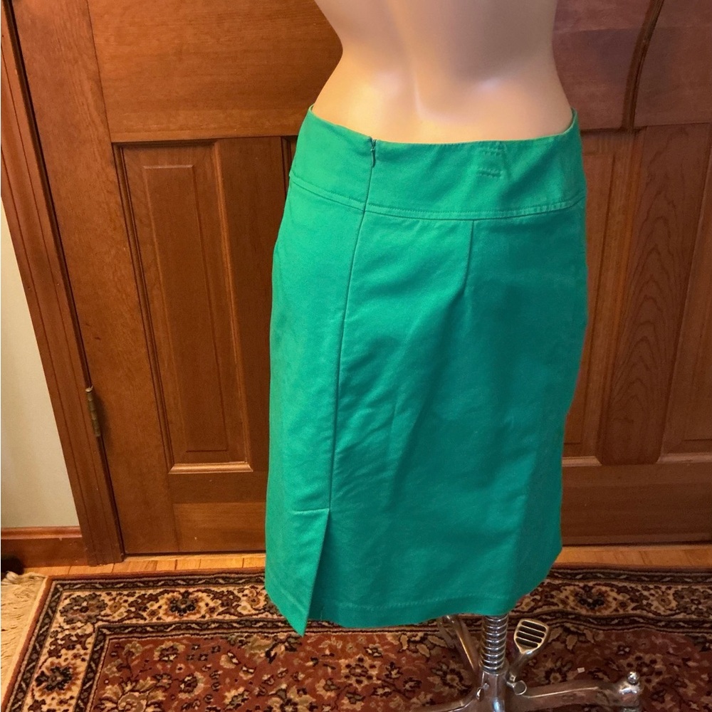 Valerie Bertinelli Teal Pencil Skirt - Picture 2 of 9